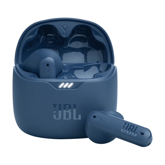 JBL Tune Flex - Blue - True wireless Noise Cancelling earbuds - Hero